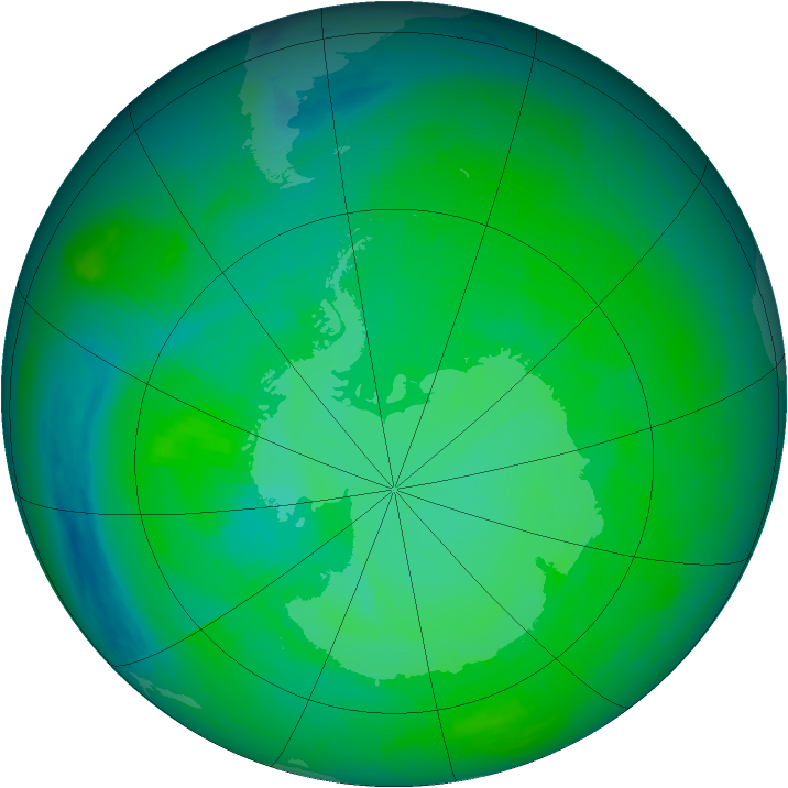 Ozone Map 1983-12-10